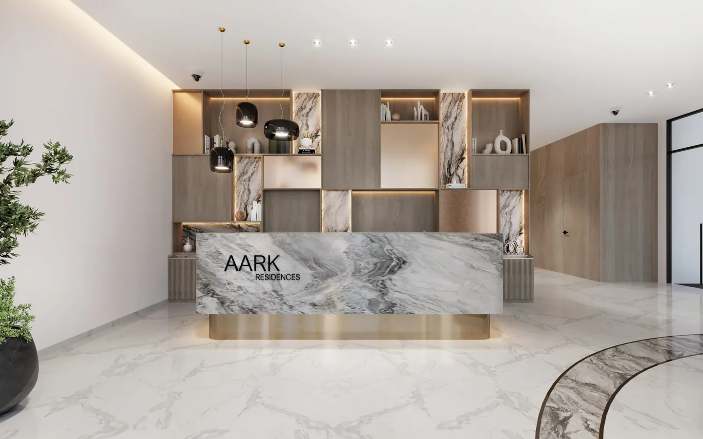 Aark Residences By Aark Developers At Dubai Land