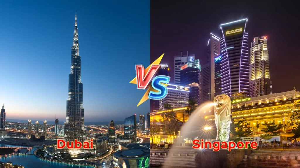 Dubai VS Singapore