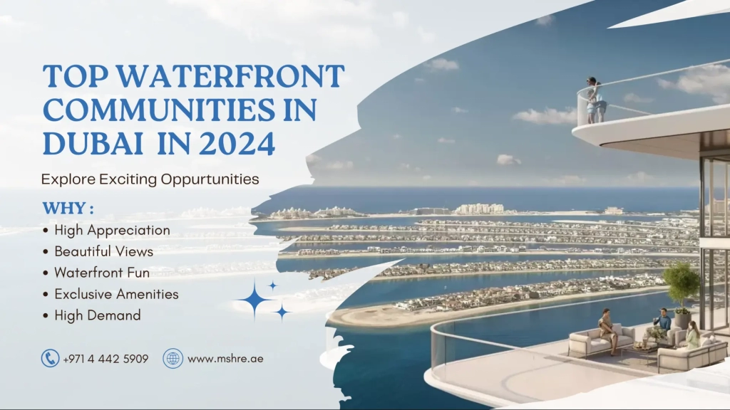 Top Waterfront Communities in Dubai in 2024